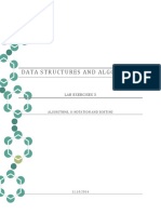 Data Structures and Algorithms: Lab Exercises 3