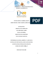 Trabajo Colaborativo - Escenario 4 - Mediación Pedagógica - 50001 - 57