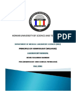 ModifiedPrinciplesofHaematologyLabManual Fall2016 PDF