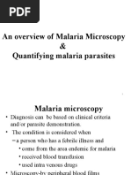 An Overview of Malaria Microscopy & Quantifying Malaria Parasites