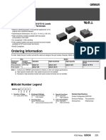 Ordering Information: PCB Relay