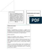 Características de La Tutoría: Formativa Preventiva Permanente Personalizar Integral