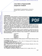 The 16 and 18 Electron Rule in Organometallic Chemistry Homogeneous Catalysis