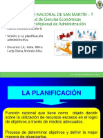 La Planificacion Administrativa