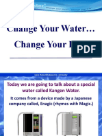 Change Your Water Change Your Life!