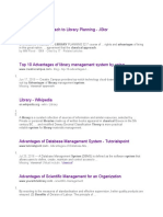 The Systems Approach To Library Planning