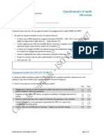 Questionnaire Audit Dir Copie Courtoisie 2018 02 07