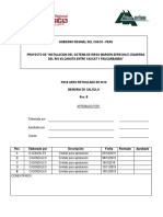 Memoria de Calculo - Sifon Calculado Sin Seriedad