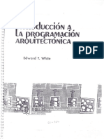 1 Introducción A La Programación Arquitectónica - Edward White PDF