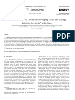 Renewable Energy in Taiwan: Its Developing Status and Strategy