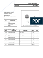 Silicon NPN Power Transistors: Savantic Semiconductor Product Specification