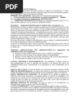 Contrato de Arrendamiento de Inmueble