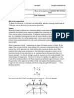 Lab Report Strength of Materials Lab: The Ends