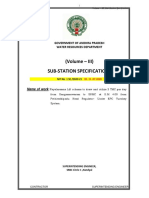 3-Bid Document Volume-III-Substation Specifiations - 1