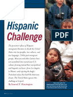 Huntington, The Hispanic Challenge PDF