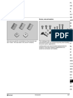 Fasteners: Slot Nuts Screws, Nuts and Washers