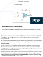 Differential Amplifier - The Voltage Subtractor