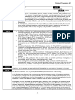 Topic Date Case Title GR No Doctrine: Criminal Procedure 2E