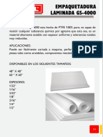 Ficha Tecnica Empaquetaduras PDF