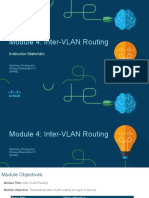 Module 4: Inter-VLAN Routing: Instructor Materials