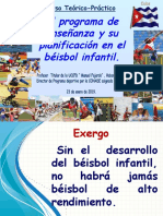 4 Los Programas de Enseñanza EN EL BEISBOL