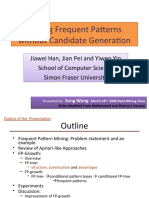 Mining Frequent Patterns Without Candidate Generation