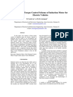 New Direct Torque Control Scheme of Induction Motor For Electric Vehicles