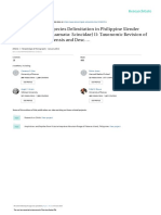 Phylogeny-Based Species Delimitation in Philippine