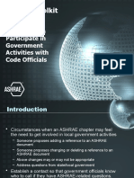 Chapter Toolkit: How You Can Participate in Government Activities With Code Officials