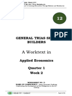 Worksheet Economics Week-2