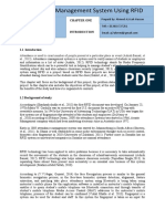 Attendance Management System Using RFID: Chapter One