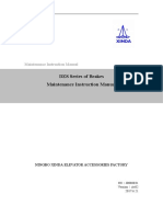 DZS Series of Brakes Maintenance Instruction Manual