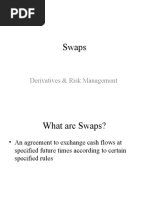 Swaps: Derivatives & Risk Management