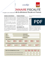 Questionnaire Fiscalite