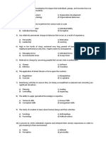 MCQ Paper OB