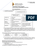 Management Advisory Services Objectives, Role & Scope of Management Accounting