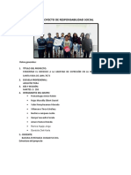 PROYECTO DE RESPONSABILIDAD SOCIAL Espo