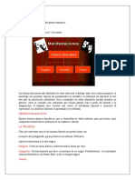 Tema 2 Español 6 IV Periodo Manifestaciones Del Genero Dramatico