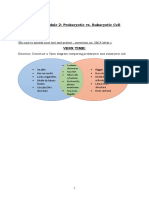 WEEK 2 Module 2: Prokaryotic vs. Eukaryotic Cell