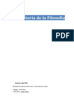 Copia de Apuntes Historia de La Filosofía de 2º de Bachillerato PDF