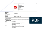 Fault Codes: Multifunction (Interconnection Unit (Passenger Compartment Connection Unit) - Uch - Mt/At)