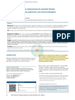 Rendimiento Clínico de Las Restauraciones de Composite Directas Versus Indirectas en Dientes Posteriores: Una Revisión Sistemática