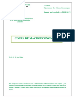 Cours Macroeconomie Licence Ii PDF