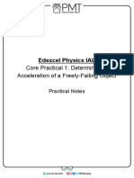 CP 1 - Acceleration of A Freely-Falling Object PDF