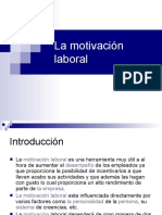 Motivación Laboral