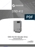 DSD 412 DC Elevator Drive: Technical Manual