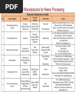 Neera Machinery Manufacturers PDF