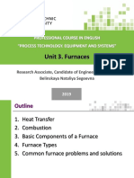 Unit 3. Furnaces: Professional Course in English "Process Technology. Equipment and Systems"