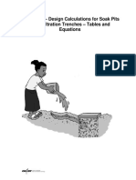 Appendix 3 - Design Calculations For Soak Pits and Infiltration Trenches - Tables and Equations