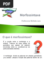 Morfossintaxe